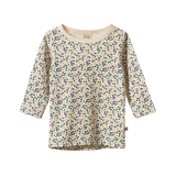Nature Baby Long Sleeve Cloud Tee - Briarwood Print