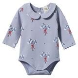 Nature Baby Agnes Bodysuit Bluebelle Print
