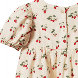 Nature Baby Albertine Dress Muslin Strawberry Blush