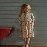 Nature Baby Albertine Dress Muslin Strawberry Blush