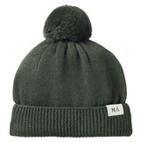 Nature Baby Alpine Pom Pom Beanie - Thyme