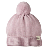 Nature Baby Alpine Pom Pom Beanie Lilac