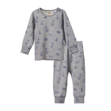 Nature Baby Merino Pyjamas - Best Friend Print