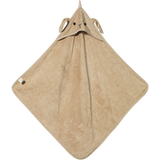 Nature Baby Bunny Hooded Towel Nougat