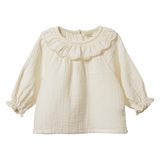 Nature Baby Cameron Ruffle Blouse Natural