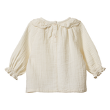 Nature Baby Cameron Ruffle Blouse Natural