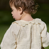 Nature Baby Cameron Ruffle Blouse Natural