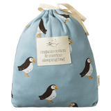 Nature Baby Organic Cotton and Merino Sleeping Bag Puffin Print