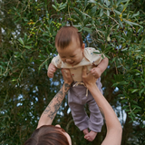 Nature Baby Drawstring Pants Periwinkle