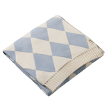 Nature Baby Dune Blanket Celestial Blue Diamond