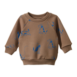 Nature Baby Emerson Sweatshirt Dog Walks Print
