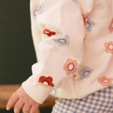 Nature Baby Emerson Sweatshirt Flora Stamp Print
