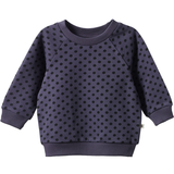 Nature Baby Emerson Sweater - Violet Polka Dot