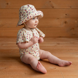 Nature Baby Faye Bodysuit Kitchen Garden Print