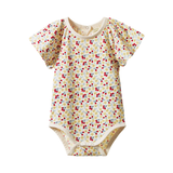 Nature Baby Faye Bodysuit Kitchen Garden Print