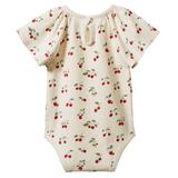Nature Baby Faye Bodysuit - Strawberry Blush