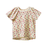 Nature Baby Faye Tee Kitchen Garden Print