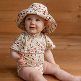 Nature Baby Holiday Sunhat Kitchen Garden Print
