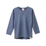 Nature Baby Merino Essential Tee - Vintage Indigo Marl