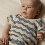 Nature Baby Juno Romper Waves Print
