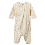 Nature Baby Pointelle Kimono Stretch and Grow Posey Blossom