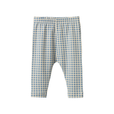 Nature Baby Leggings Blue Gingham