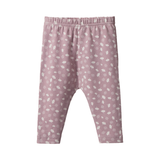 Nature Baby Leggings Dandelion Lilac Print