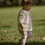 Nature Baby Leggings Dandelion Lilac Print