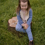 Nature Baby Leggings Hearts Bluebelle Print