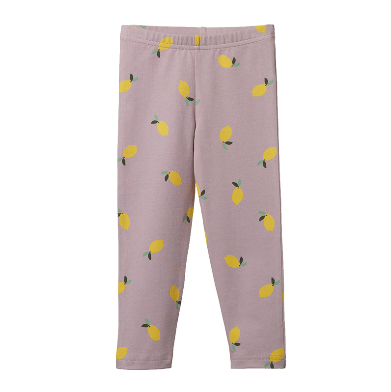 Nature Baby Leggings - Lilac Lemon