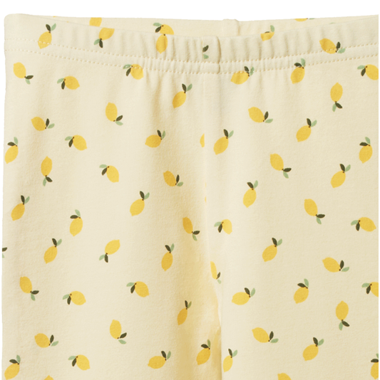 Nature Baby Leggings - Petite Lemon Cream