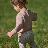Nature Baby Leggings Petite Flora Stamp Print