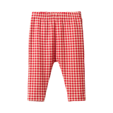 Nature Baby Leggings Red Gingham