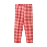 Nature Baby Leggings Red Gingham