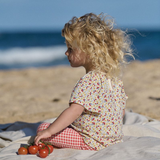 Nature Baby Leggings Red Gingham