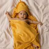 Nature Baby Lion Hooded Towel Golden