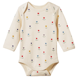 Nature Baby Long Sleeve Bodysuit Delphine Print