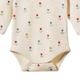 Nature Baby Long Sleeve Bodysuit Delphine Print