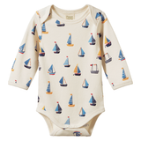Nature Baby Long Sleeve Bodysuit Regatta Print