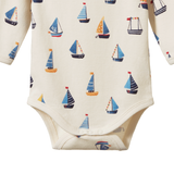 Nature Baby Long Sleeve Bodysuit Regatta Print