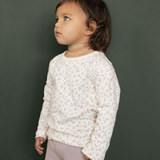 Nature Baby Long Sleeve Cloud Tee Dandelion Print