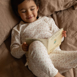 Nature Baby Long Sleeve Pointelle Pyjama Set Dandelion Print