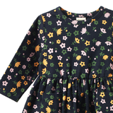 Nature Baby Twirl Dress - Navy Pollyanna