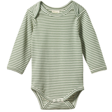 Nature Baby Long Sleeve Bodysuit Nettle Stripe