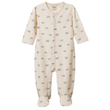 Nature Baby Lucy Suit Ribbons Star Dew Print