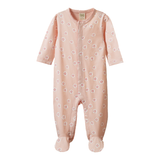 Nature Baby Lucy Suit Flora Stamp Rose Dust