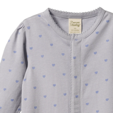 Nature Baby Lucy Suit Hearts Print