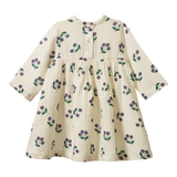 Nature Baby Mabel Dress Winterberry Natural Print