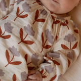 Nature Baby Meadow Muslin Bodysuit Fleurette Print