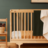 Nature Baby Merino Knit Blanket - Thyme